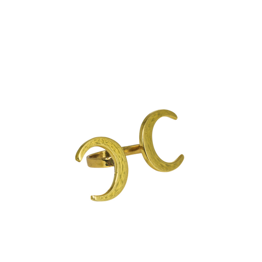 Luxe Monogram Finger Ring